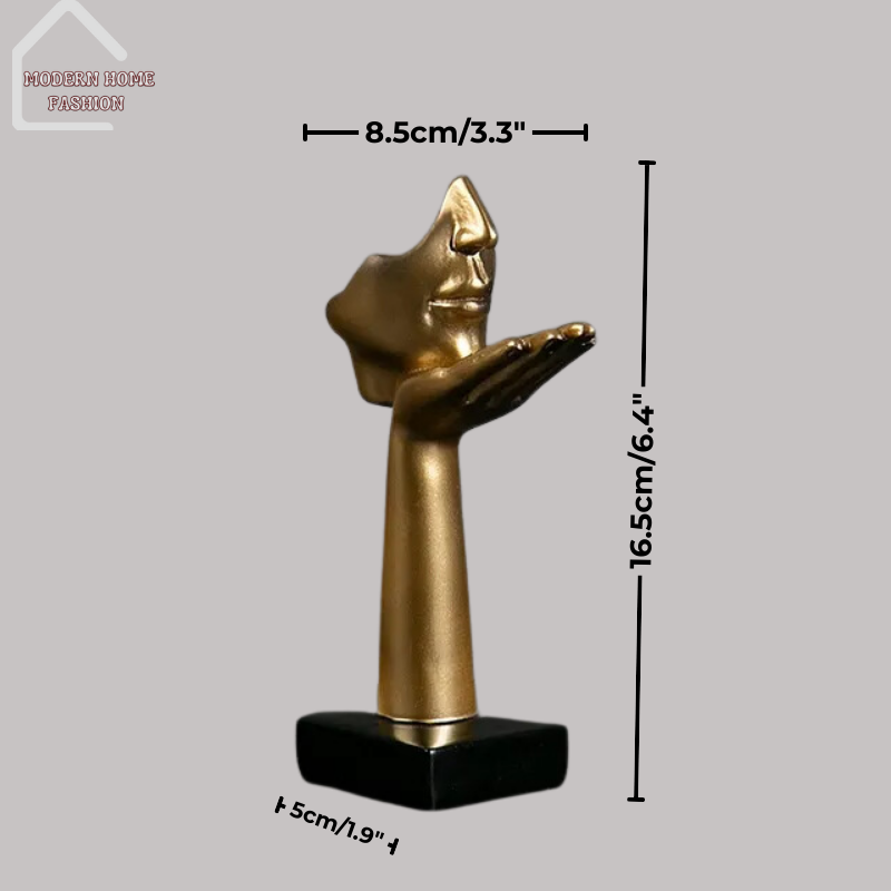 Modern Abstract Figurines: A Fusion of Art and Emotion, expertly crafted to blend artistic expression with contemporary design. Constructed from high-quality material resin figurines boast a variety of finishes, from matte to glossy. Their abstract shapes often defy traditional representation, inviting viewers to interpret their meaning & significance. With flowing lines & bold silhouettes, these sculptures add a touch of sophistication & intrigue to any setting. Each piece is a unique manifestation of crea