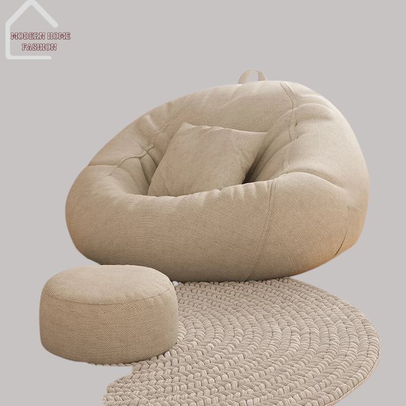 Modern Lazy Luxury Sofa. Crafted with your comfort in mind, this sofa redefines lounging with its sleek design and innovative features. Constructed with high-quality materials and built to last. With plush cushions that provide unparalleled support, adjustable backrest and footrest, allows perfect reclined position for reading, watching TV, or simply taking a nap.-MODERN HOME FASHION