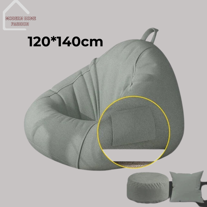 Modern Lazy Luxury Sofa. Crafted with your comfort in mind, this sofa redefines lounging with its sleek design and innovative features. Constructed with high-quality materials and built to last. With plush cushions that provide unparalleled support, adjustable backrest and footrest, allows perfect reclined position for reading, watching TV, or simply taking a nap.-MODERN HOME FASHION