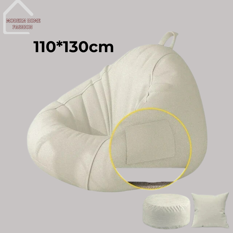 Modern Lazy Luxury Sofa. Crafted with your comfort in mind, this sofa redefines lounging with its sleek design and innovative features. Constructed with high-quality materials and built to last. With plush cushions that provide unparalleled support, adjustable backrest and footrest, allows perfect reclined position for reading, watching TV, or simply taking a nap.-MODERN HOME FASHION
