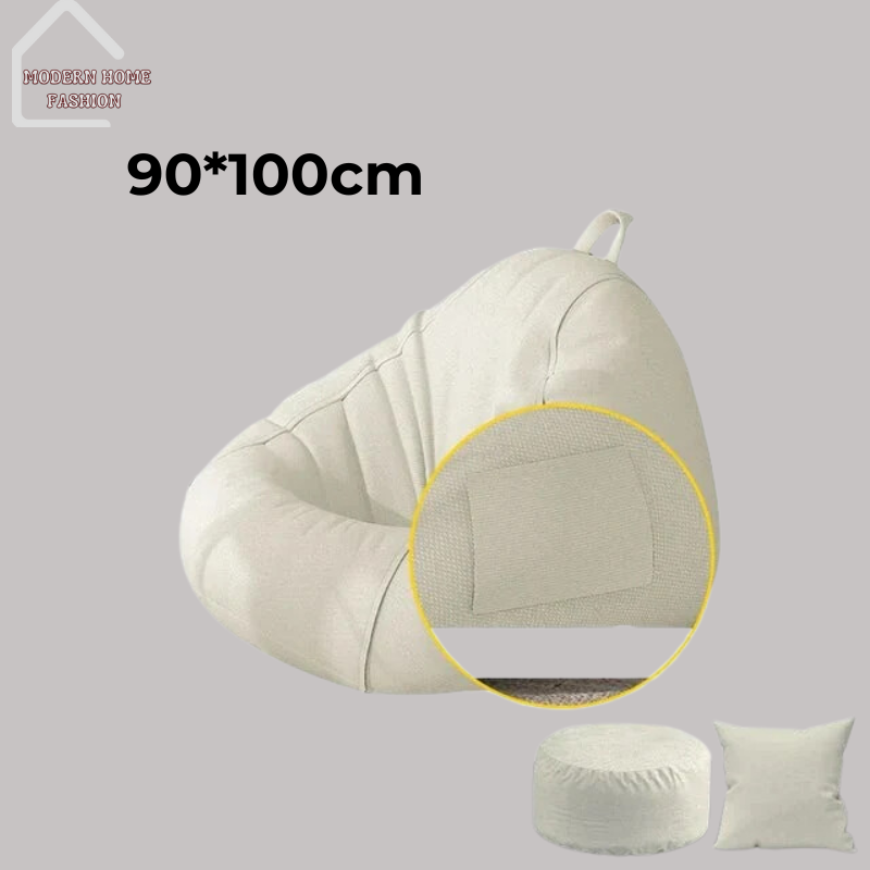 Modern Lazy Luxury Sofa. Crafted with your comfort in mind, this sofa redefines lounging with its sleek design and innovative features. Constructed with high-quality materials and built to last. With plush cushions that provide unparalleled support, adjustable backrest and footrest, allows perfect reclined position for reading, watching TV, or simply taking a nap.-MODERN HOME FASHION