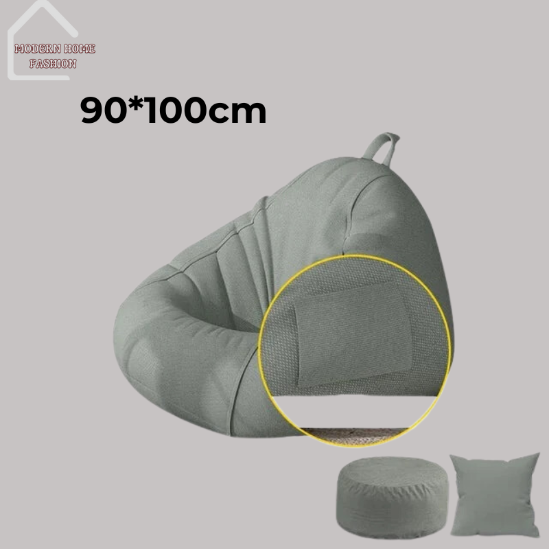 Modern Lazy Luxury Sofa. Crafted with your comfort in mind, this sofa redefines lounging with its sleek design and innovative features. Constructed with high-quality materials and built to last. With plush cushions that provide unparalleled support, adjustable backrest and footrest, allows perfect reclined position for reading, watching TV, or simply taking a nap.-MODERN HOME FASHION