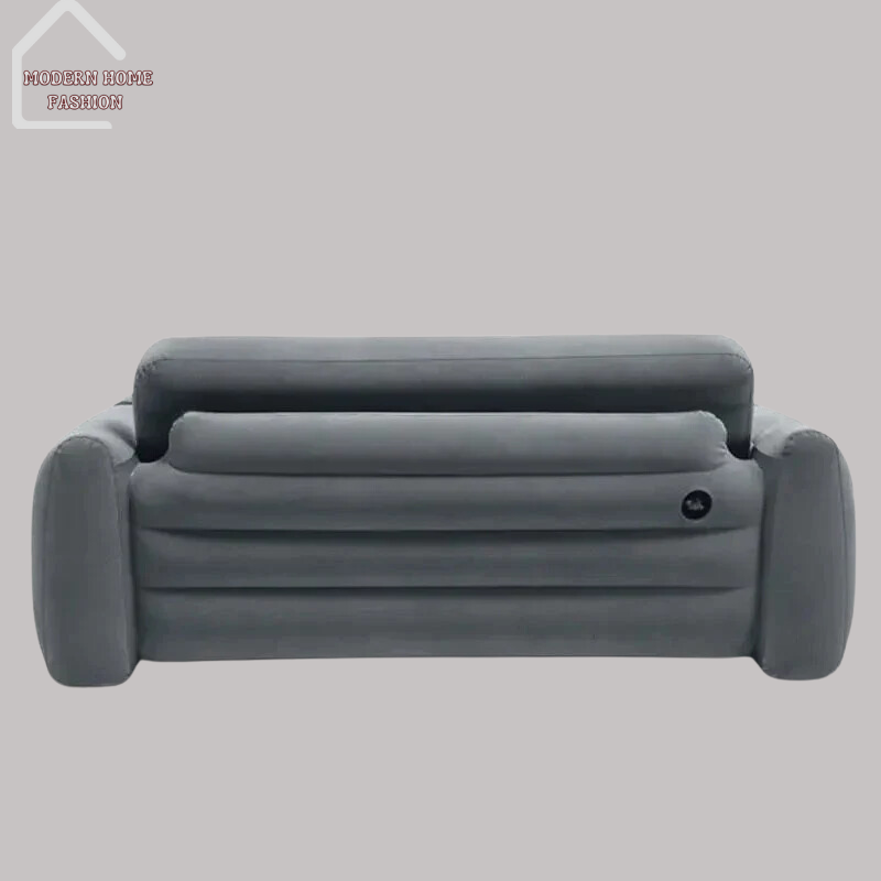 Multifunctional Modern Inflatable Sofa Bed.Featuring a sleek and contemporary design, perfect for small apartments, guest rooms, or home offices where space is limited. Constructed from durable materials. The built-in air pump allows for quick and easy inflation and deflation, while the adjustable backrest provides customizable comfort for lounging or sleeping.-MODERN HOME FASHION