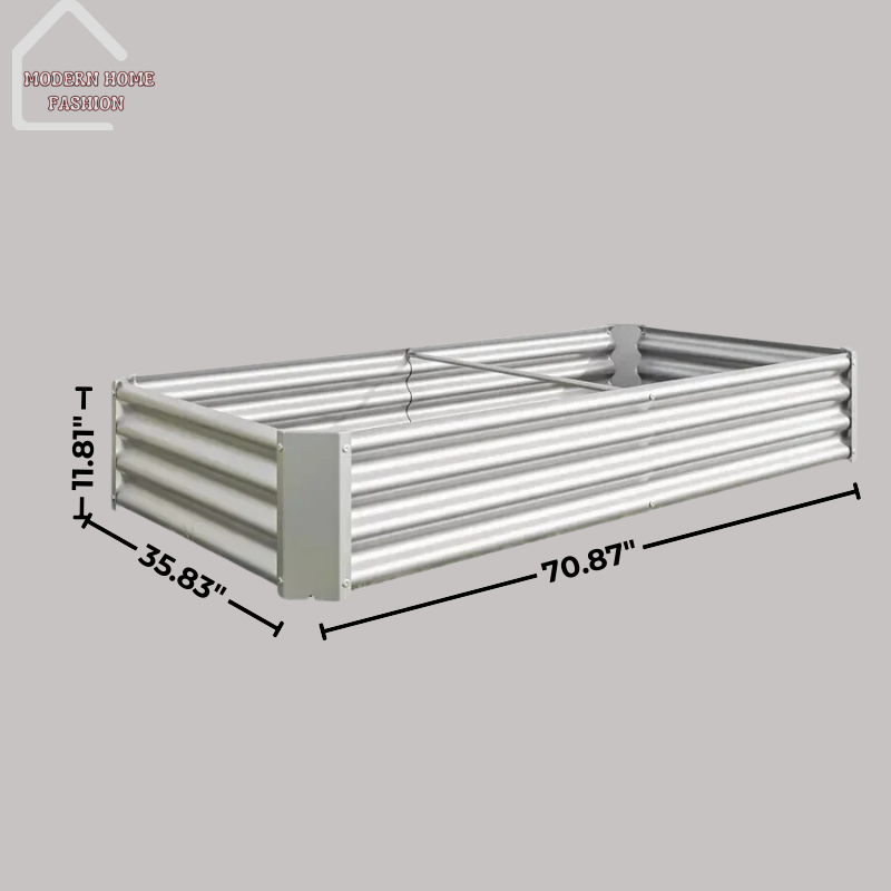 Constructed from weather-resistant materials, our raised garden bed is built to withstand the elements and ensure long-lasting durability. Its versatile design makes it suitable for use on patios, decks, balconies, or even indoors, bringing the joy of gardening to any environment.-MODERN HOME FASHION