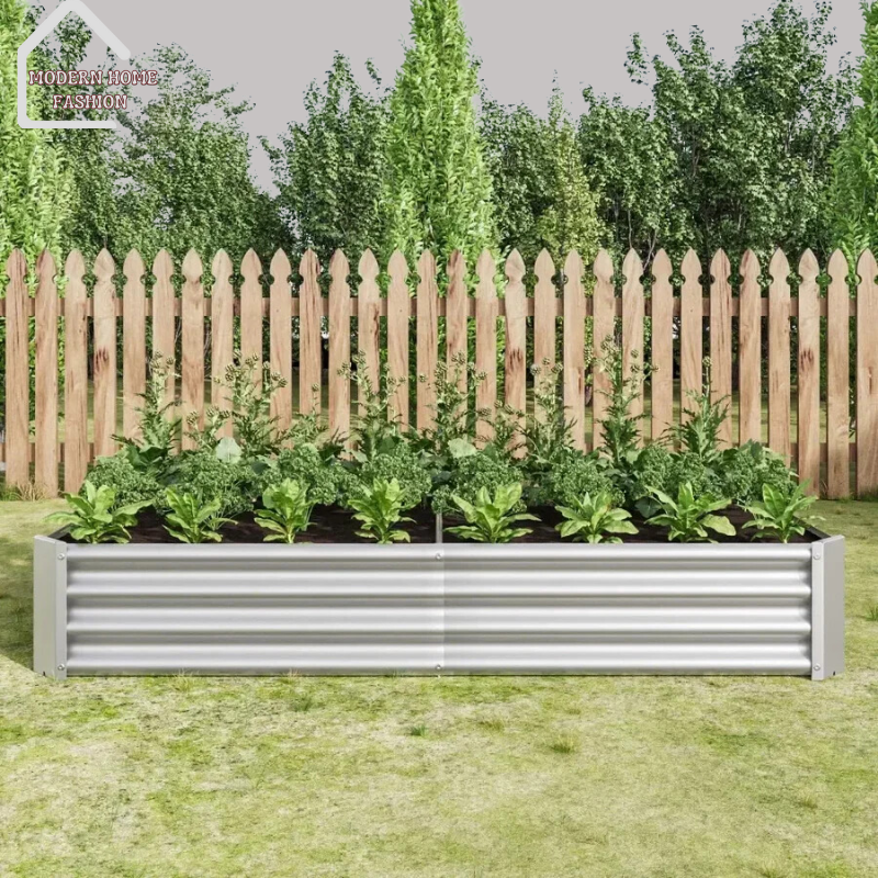 Constructed from weather-resistant materials, our raised garden bed is built to withstand the elements and ensure long-lasting durability. Its versatile design makes it suitable for use on patios, decks, balconies, or even indoors, bringing the joy of gardening to any environment.-MODERN HOME FASHION