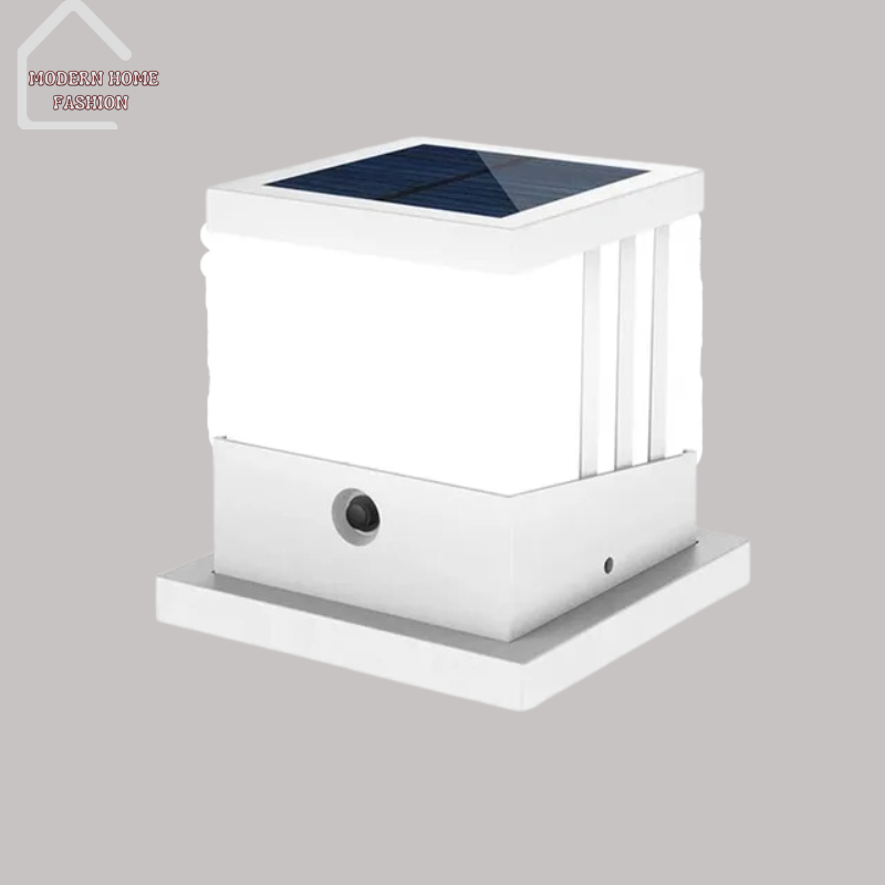 Solar Outdoor Post Lights, designed to combine style and functionality while providing eco-friendly illumination. Crafted with durable materials and advanced solar technology.No need for electrical wiring or batteries.-MODERN HOME FASHION