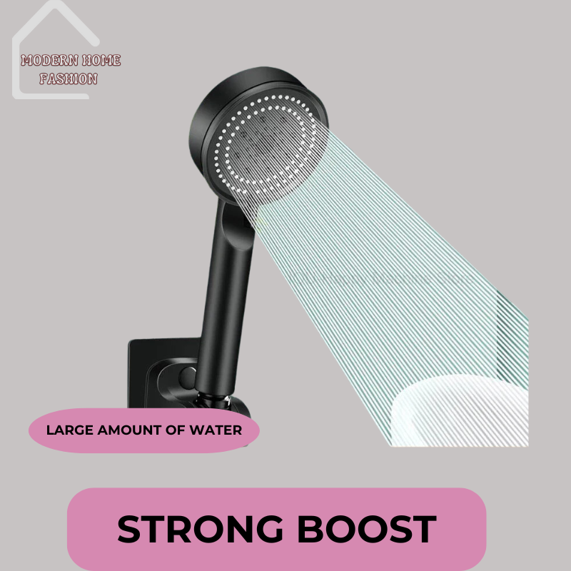 Crafted with high-quality materials, shower head is built to last, provides reliable performance & durability. Adjustable design allows to easily switch between spray modes with a simple twist, ensuring convenience and ease of use.-MODERN HOME FASHION