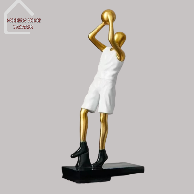 Creative Football Player Statue Ornament