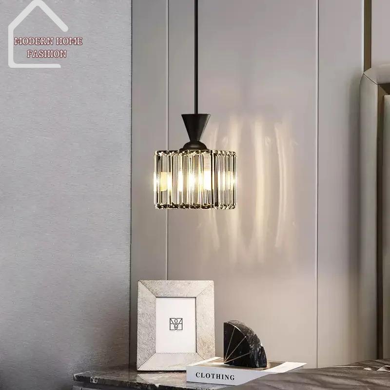 Crystal Fixture Pendant Lights, crafted with precision & attention to detail, feature shimmering crystal fixtures that refract light beautifully. With timeless design & versatile appeal. Constructed from high-quality materials, sturdy metal frames & premium crystals, these pendant lights are built to last & withstand the test of time. Each crystal is carefully selected & arranged to maximize its sparkle & shine.-MODERN HOME FASHION