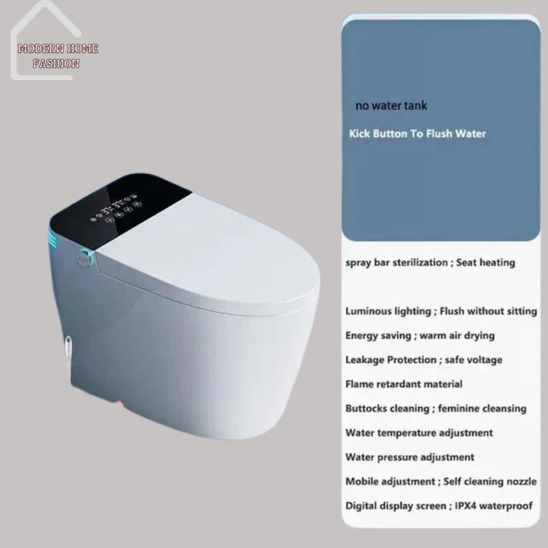 Smart Toilet Elongated Bowl