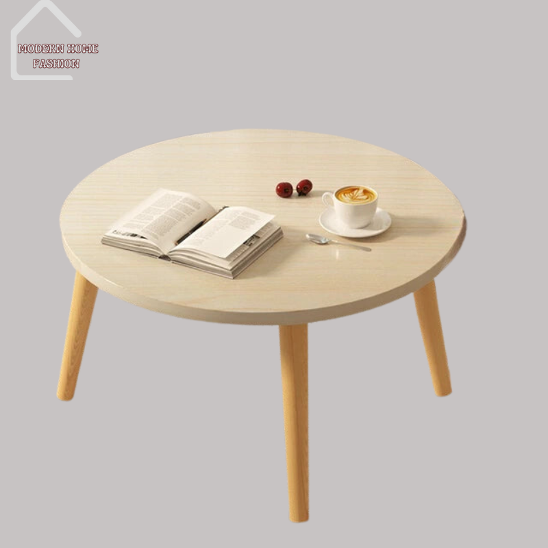 Wooden Small Round Table